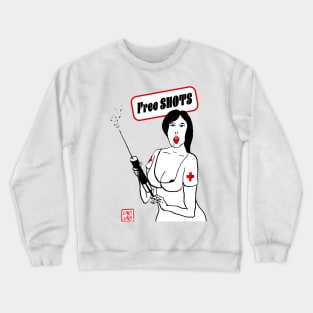 free shots Crewneck Sweatshirt